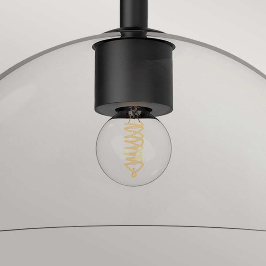 Alora Mood - JUDE-kattovalaisin 1xE27/60W/230V Ø 30,5 cm musta