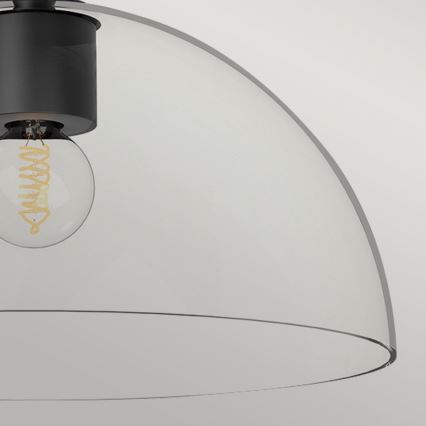 Alora Mood - JUDE-kattovalaisin 1xE27/60W/230V Ø 30,5 cm musta