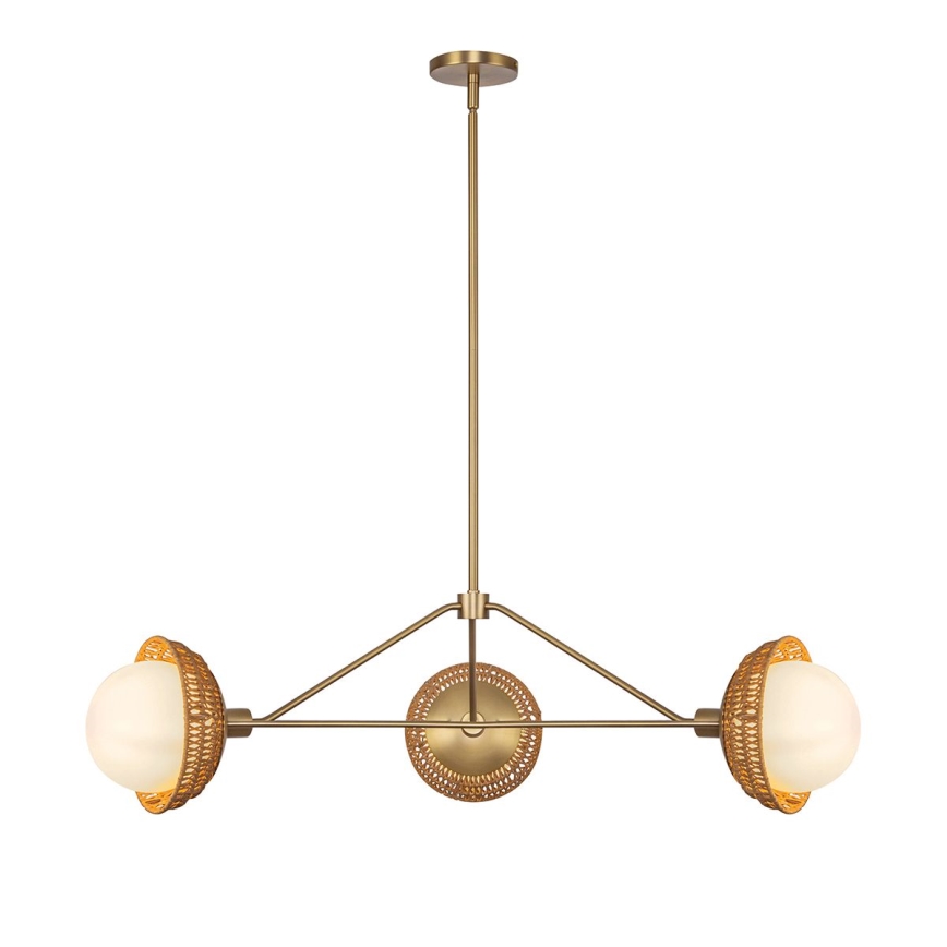 Alora Mood - Varrellinen riippuvalaisin PERTH 3xE14/40W/230V, kultainen