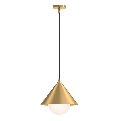 Alora Mood - Riippuvalaisin vaijerilla REMYCK 1xE27/60W/230V halkaisija 34,3 cm kultainen