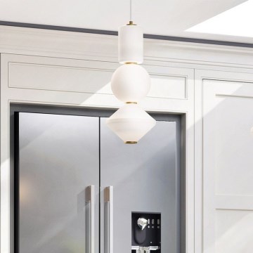 Alora Mood - LED-riippuvalaisin vaijerilla BIJOU LED/20W/230V 3000K, kultainen