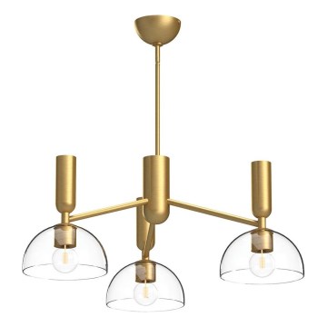 Alora Mood - Riippukattokruunu JUDE 3xE27/60W/230V halkaisija 96,8 cm messinki