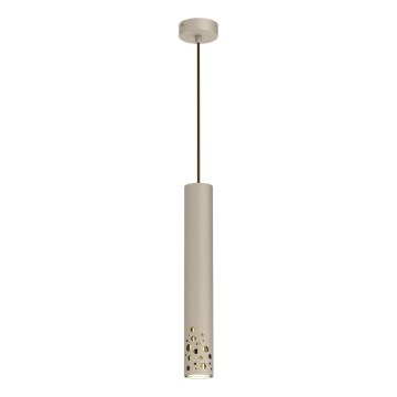 ALTRO-riippuvalaisin johdolla 1xGU10/8W/230V beige