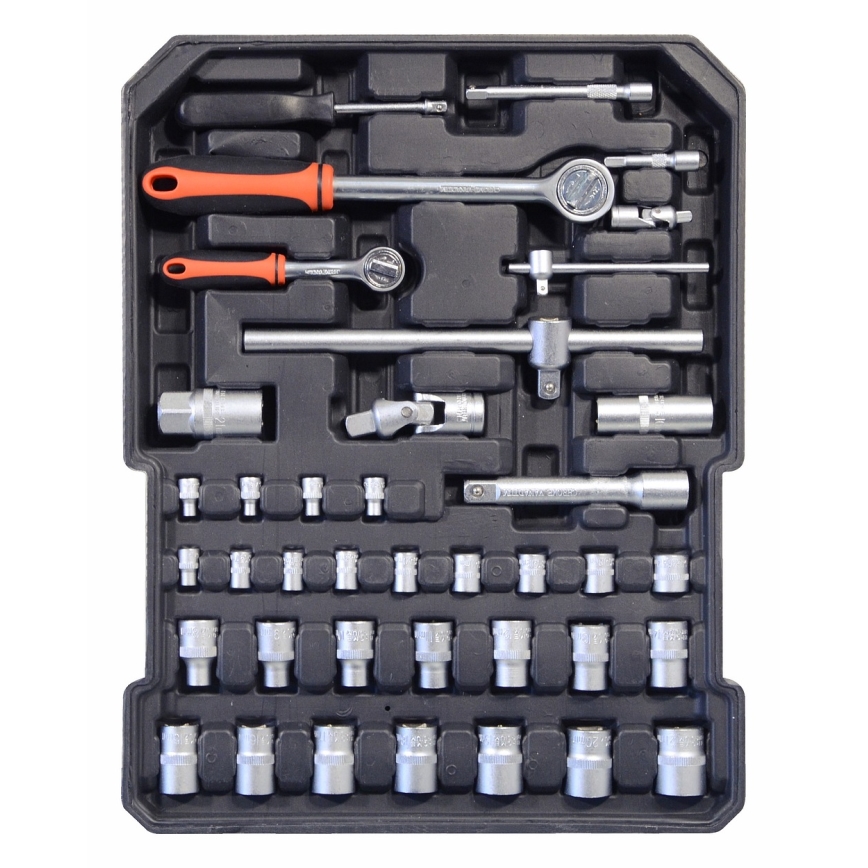 Alumiinikotelo työkaluineen 186 kpl