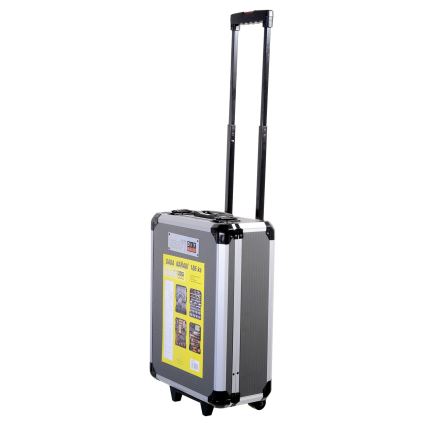 Alumiinikotelo työkaluineen 186 kpl