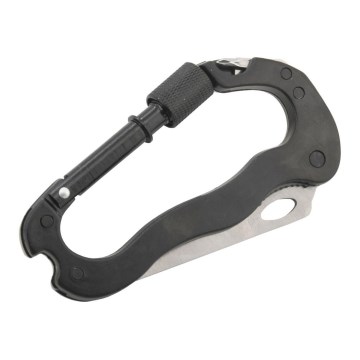 Alumiininen monitoimikarabiini mustalla turvasalvalla