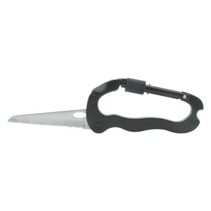 Alumiininen monitoimikarabiini mustalla turvasalvalla