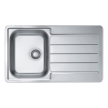 ALVEUS 1065560 - Keittiöallas LINE 86x50 cm ruostumaton teräs/satiini