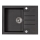 ALVEUS 1090951 - Keittiön pesuallas ROCK 59,5x47,5 cm graniitti/musta