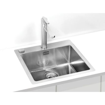 ALVEUS 1103609 - Keittiön pesuallas PURE 52,5x51,5 cm satiini