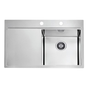 ALVEUS 1103651 - Keittiön pesuallas PURE 79x52,5 cm kiiltävä kromi