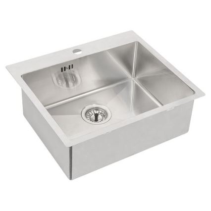 ALVEUS 1124382 - Keittiön pesuallas QUARTO 55x48 cm satiini