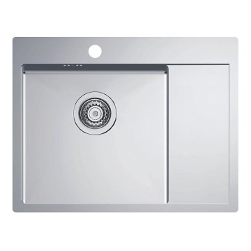 ALVEUS 1124383 - Keittiön pesuallas QUARTO 61,5x48 cm satiini