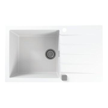ALVEUS 1132027 - Keittiön pesuallas CADIT 86x50 cm graniitti/valkoinen
