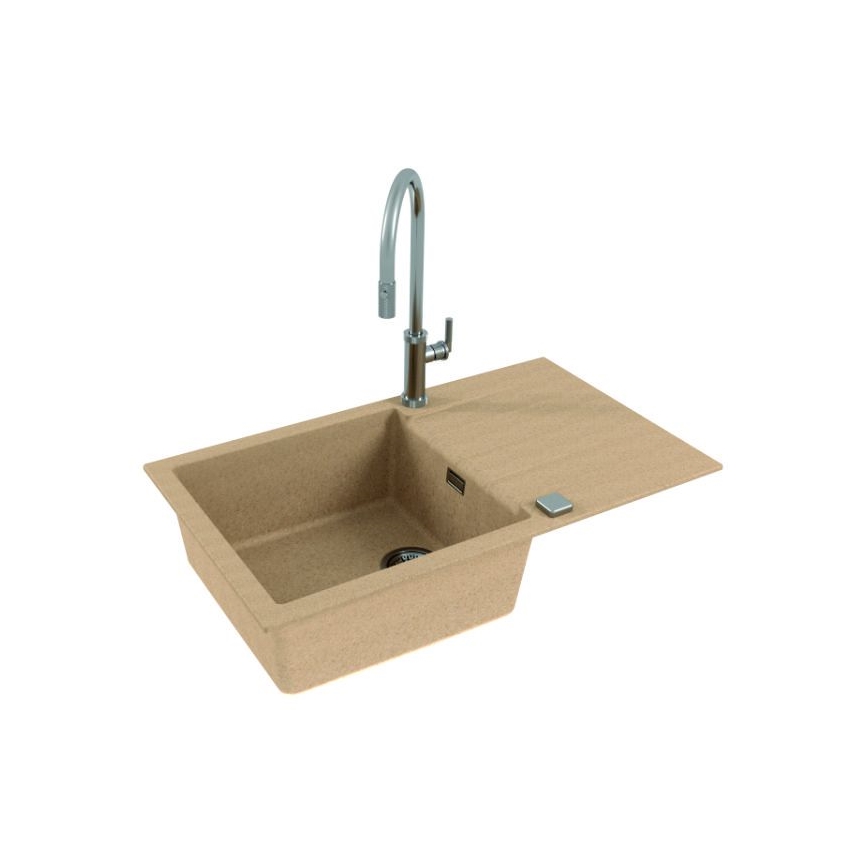 ALVEUS 1132029 - Keittiön pesuallas CADIT 86x50 cm graniitti/beige