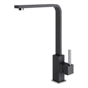 ALVEUS 1136742 - Pesualtaan hana AFRA 32,3 cm graniitti/musta