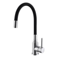 ALVEUS 1144427 - Pesualtaan hana joustavalla kädellä MINTAS 34 cm kiiltävä kromi/musta