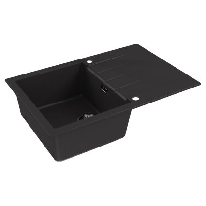 ALVEUS 1148159 - Keittiön pesuallas CADIT 79x50 cm graniitti/musta