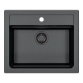 ALVEUS 1148162 - Keittiön pesuallas ATROX 59x50 cm graniitti/musta