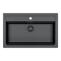 ALVEUS 1148163 - Keittiön pesuallas ATROX 79x50 cm graniitti/musta