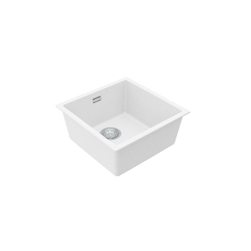 ALVEUS 1150044 - Keittiöallas OMNI 45x45 cm graniitti/valkoinen