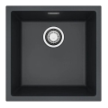 ALVEUS 1150048 - Keittiöallas OMNI 45x45 cm graniitti/musta