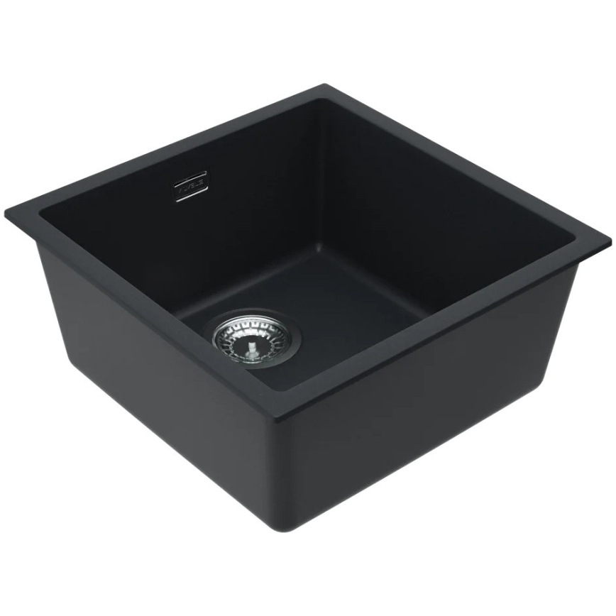 ALVEUS 1150048 - Keittiöallas OMNI 45x45 cm graniitti/musta