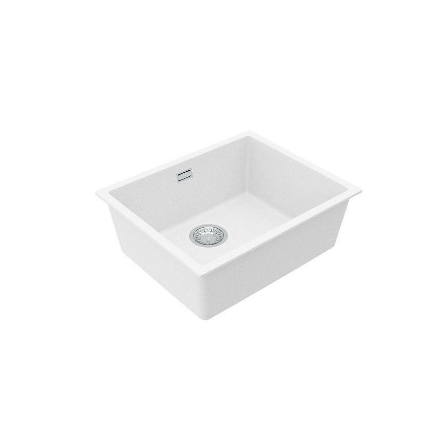 ALVEUS 1150051 - Keittiöallas OMNI 55x45 cm graniitti/valkoinen