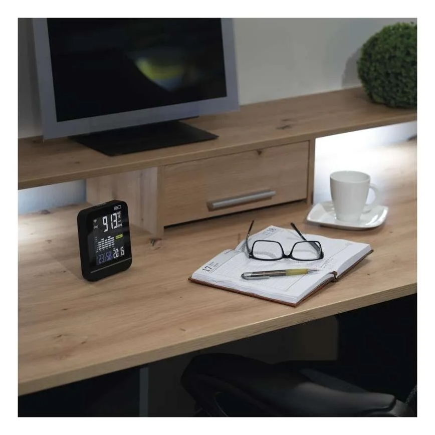 Älykäs ilmanlaadunmittari GOSMART 5V Wi-Fi