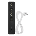 Älykäs jatkojohto kytkimellä GoSmart 4Z + 1xUSB-A + 1xUSB-C 2 m Wi-Fi Tuya