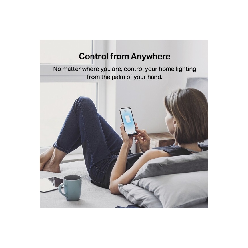 Älykäs kaksipainikkeinen valokatkaisija, 2×AAA