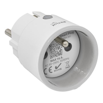 Älykäs pistoke 3680W/230V/Tyyppi E/16A Wi-Fi Tuya