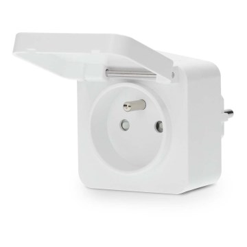 Älykäs pistorasia Smartlife 3680W/230V/ Tyyppi E/16A Wi-Fi Tuya IP44