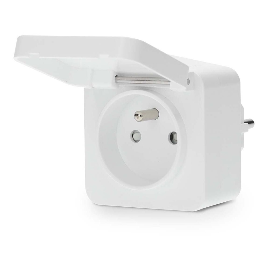 Älykäs pistorasia Smartlife 3680W/230V/ Tyyppi E/16A Wi-Fi Tuya IP44