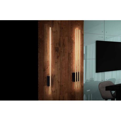 Amplex - LED-seinävalo LED/3,8W/230V kulta/musta