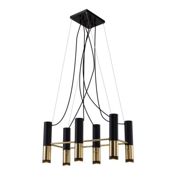 Amplex - Kattokruunu johdossa 6xGU10/15W/230V