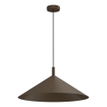 ANEGA-riippuvalaisin vaijerikiinnityksellä 1xGX53/15W/230V, halkaisija 50 cm, ruskea