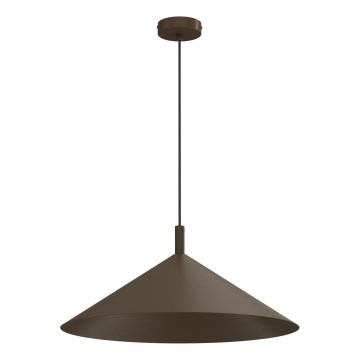 ANEGA-riippuvalaisin vaijerikiinnityksellä 1xGX53/15W/230V, halkaisija 50 cm, ruskea