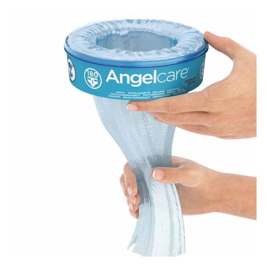 Angelcare - Vaihtopatruunat vaippajätteiden keräysastiaan 3 kpl