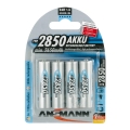 Ansmann 07522 Mignon AA - 4kpl ladattavat paristot NiMH / 1.2V / 2850mAh