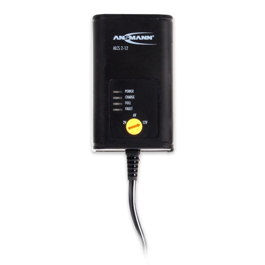 Ansmann 11496 - ALCS 2-12/0,4 - Akkulaturi 2-12V/1,2-40Ah