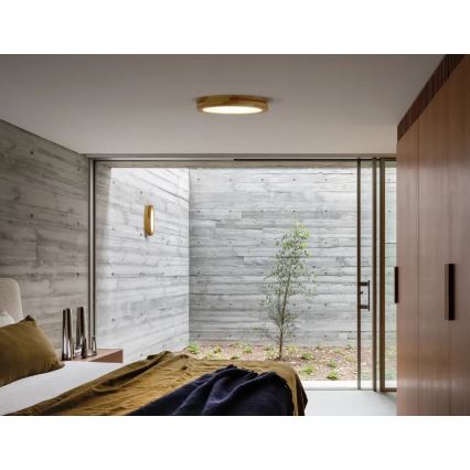 APLED - LED-kattovalo RONDO LED/24W/230V d. 30 cm tammi