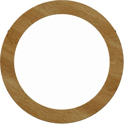 APLED - LED-kattovalo RONDO LED/24W/230V d. 30 cm tammi