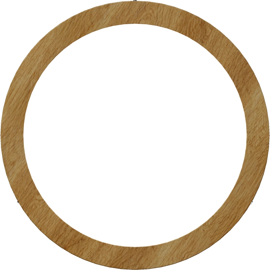 APLED - LED-kattovalo RONDO LED/36W/230V d. 40 cm tammi