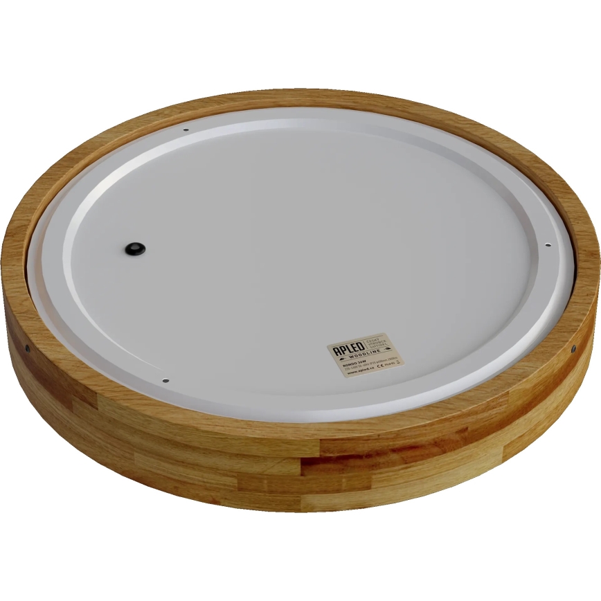 APLED - LED-kattovalo RONDO LED/36W/230V d. 40 cm tammi