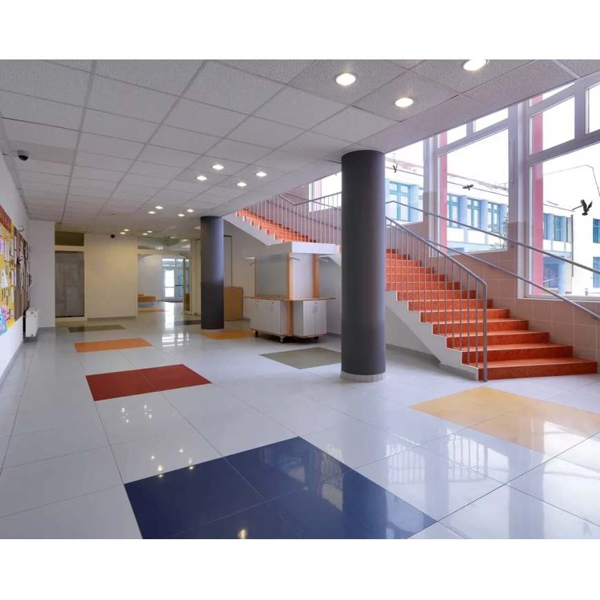 APLED - LED Kylpyhuoneen upotettava valo RONDO LED/24W/230V IP40 halkaisija 30 cm mattakromi