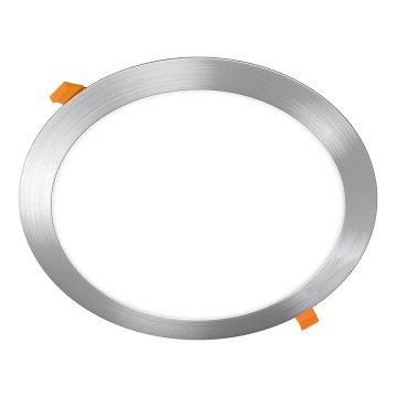 APLED - LED Kylpyhuoneen upotettava valo RONDO LED/24W/230V IP40 halkaisija 30 cm mattakromi