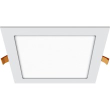 APLED - LED Kylpyhuoneen upotettava valo SQUARE LED/18W/230V IP41 220x220 mm valkoinen