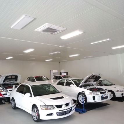 APLED - LED pinta-asennettava paneeli LONG LED/40W/230V 4000K 120x30cm IP41 valkoinen