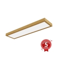 APLED - LED Pinta-asennettava paneeli QUADRA LED/42W/230V tammi